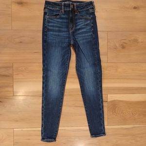 🦅 LIKE NEW American Eagle High Rise Jegging 2S